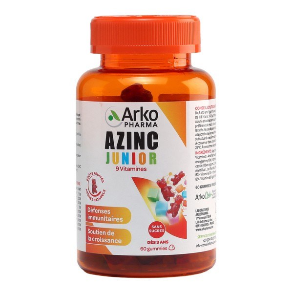 Arkopharma Azinc Junior — gummies — dès 3 ans