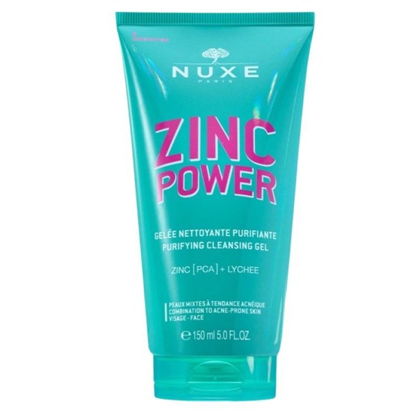 Nuxe Zinc Power Gelée Nettoyante Purifiante — 150 ml