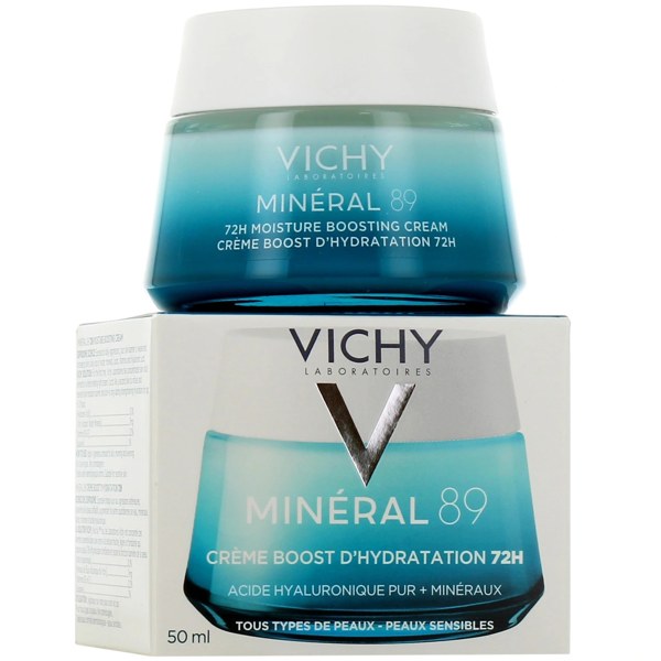 Vichy Minéral 89 crème boost d'hydratation légère — 50 ml