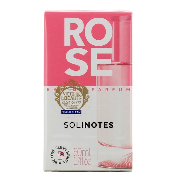 Solinotes eau de parfum Rose — vaporisateur de 50 ml