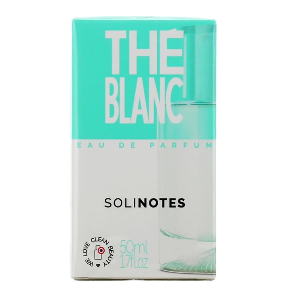 Solinotes eau de parfum Thé blanc — flacon de 50 ml