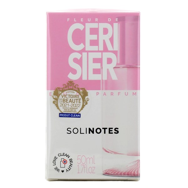 Solinotes eau de parfum Fleur de cerisier — flacon de 50 ml