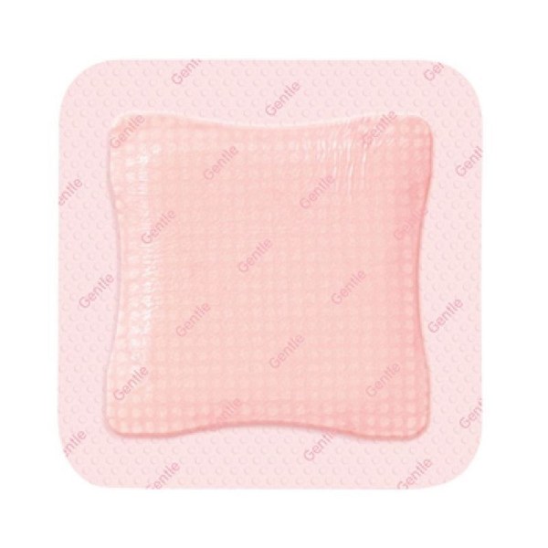 Allevyn Gentle Border Lite 10 × 10 cm — boîte de 10 pansements