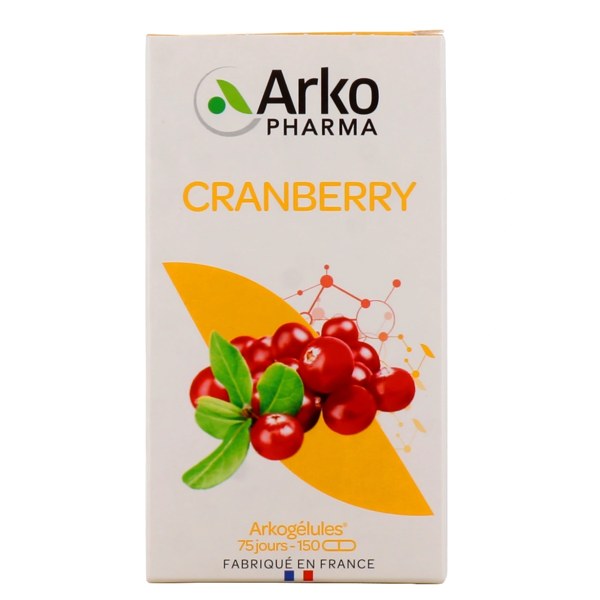 Arkopharma Arkogélules Cranberryne — boîte de 150 gélules