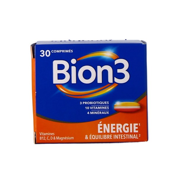 Bion 3 Énergie Continue comprimés — boîte de 30