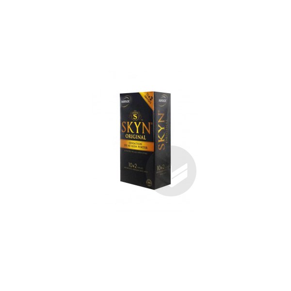 Préservatifs SKYN Original sans latex — boîte de 10 + 2
