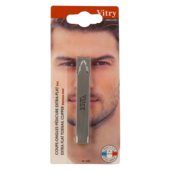 Vitry coupe-ongles pédicure extra-plat pour ongles des pieds