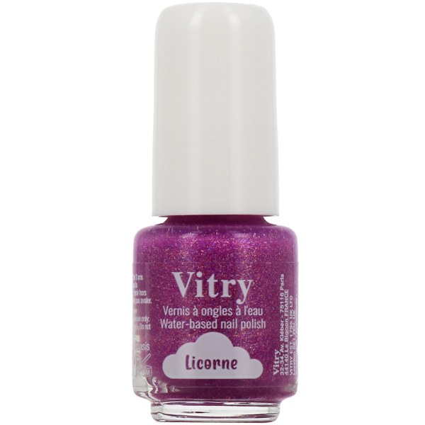 Vitry vernis à ongles enfant à l'eau — Licorne, 4 ml