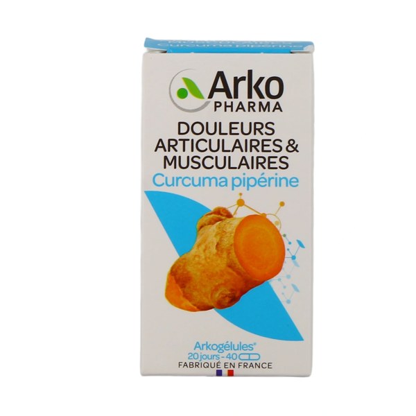 Arkogélules® Curcuma Pipérine — 40 gélules