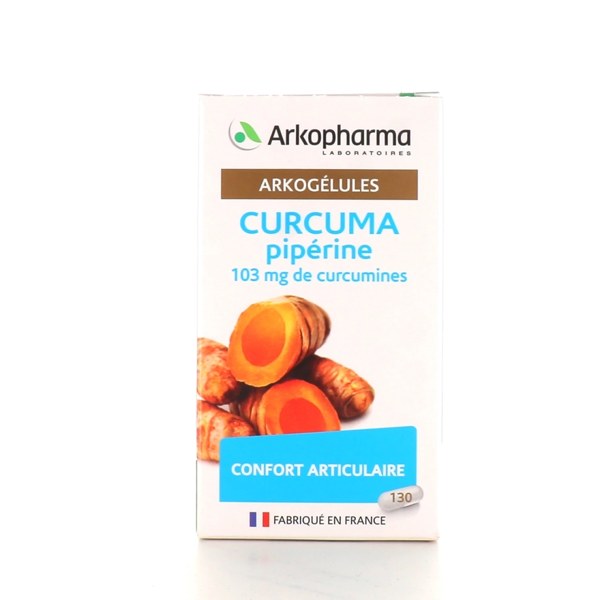 Arkopharma Arkogélules Curcuma Pipérine bio — boîte de 150 gélules