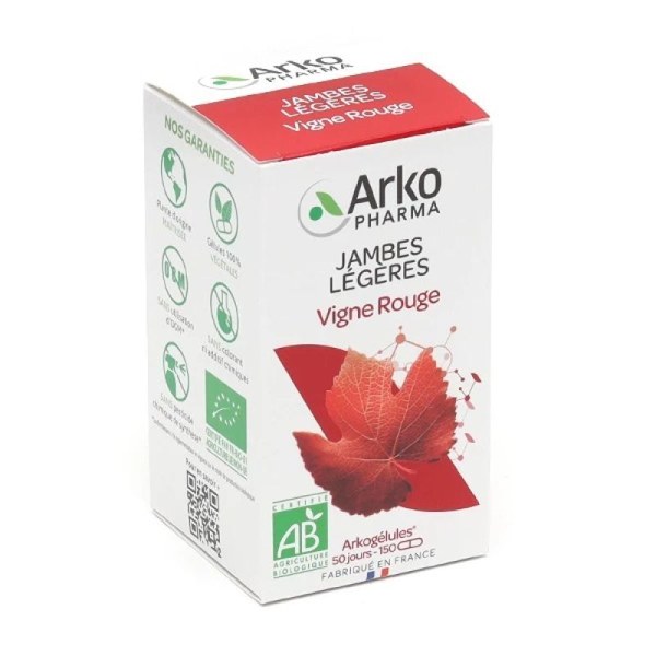 Arkogélules® BIO Vigne rouge — 150 gélules