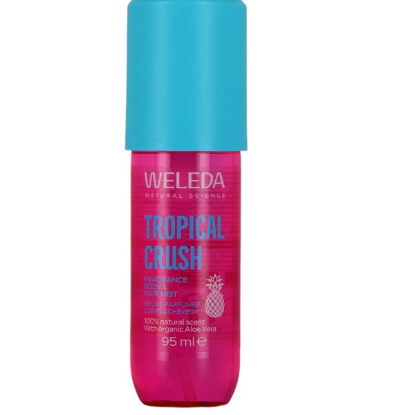 Weleda brume parfumée corps et cheveux — Tropical Crush