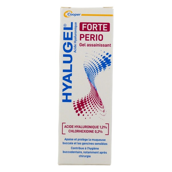 Hyalugel Forte Perio gel buccal à l'acide hyaluronique — 8 ml