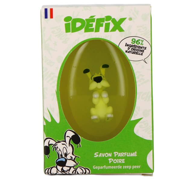 Le Comptoir du Bain Astérix savon parfum poire — 75 g (figurine Idéfix)