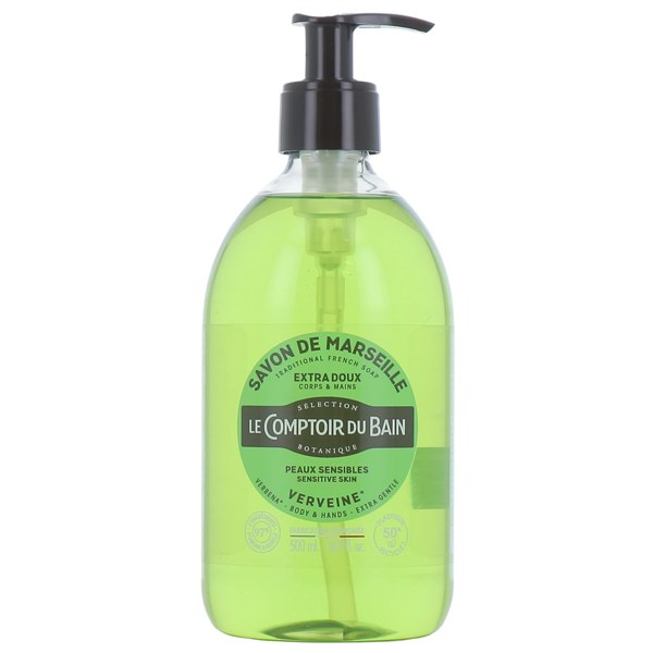Le Comptoir du Bain Savon liquide de Marseille — verveine — 500 ml