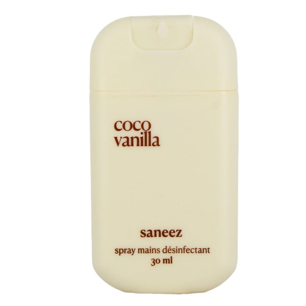 Saneez spray désinfectant mains Coco Vanilla — 30 ml