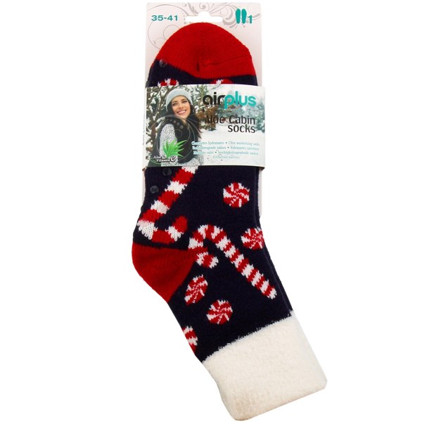 Airplus Aloe Cabin chaussettes — Candy Stripes (sucre d'orge)