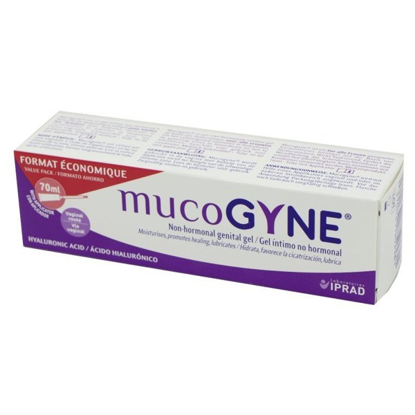 Mucogyne gel intime non hormonal — tube éco de 70 ml