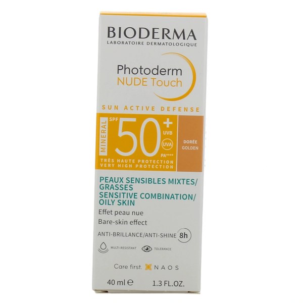 Photoderm Nude Touch Minéral SPF50+ claire 40 ml