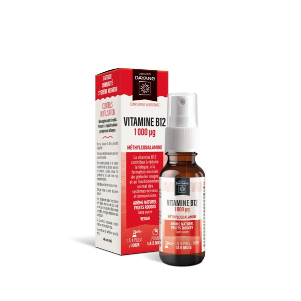 Dayang Vitamine B12 spray buccal — flacon de 20 ml