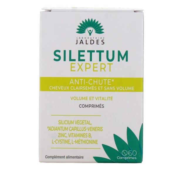 Silettum Expert anti-chute — boîte de 60 comprimés