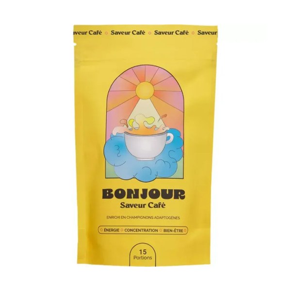 Bonjourdrink Bonjour Café préparation pour boisson au café — 90 g, 15 portions