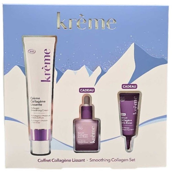 Krème coffret soins visage Collagène Lissant