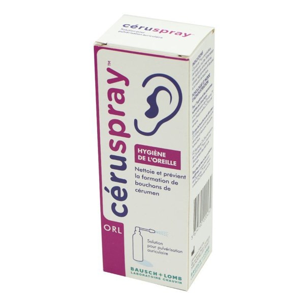 Céruspray spray d'hygiène des oreilles — 50 ml