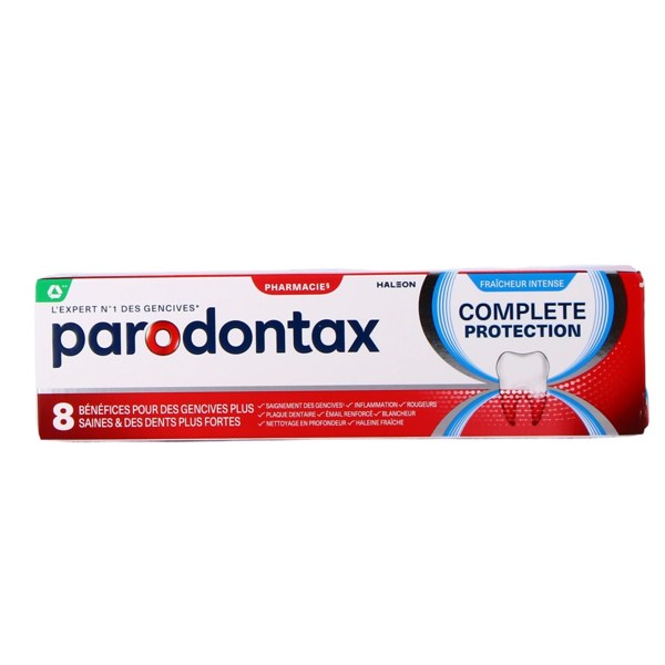 Parodontax Complete Protection dentifrice — tube de 75 ml