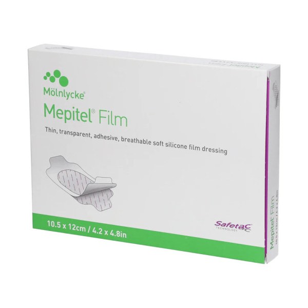 Mölnlycke Mepitel Film — film protecteur 10,5 x 12 cm, boîte de 10
