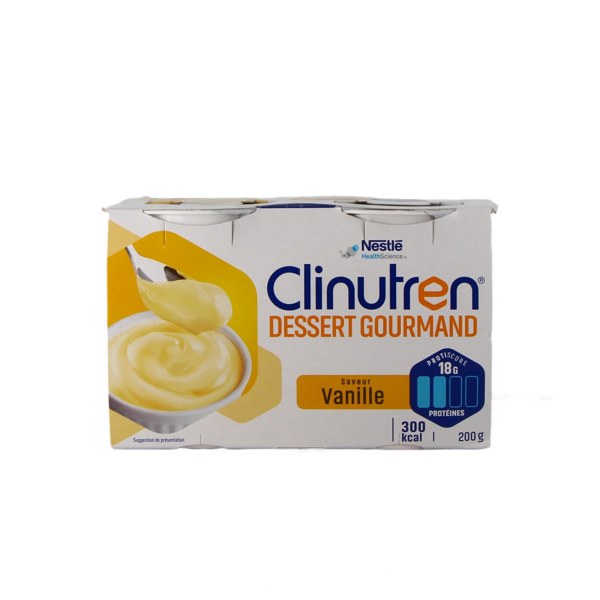 Clinutren Dessert Gourmand vanille — 4 pots de 200 g