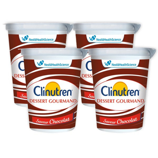 Clinutren Dessert Gourmand chocolat — 4 pots de 200 g