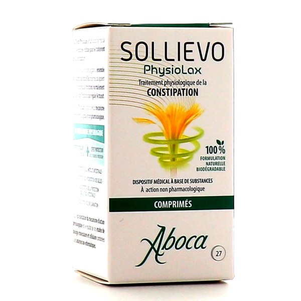 Aboca Sollievo Physiolax — boîte de 27 comprimés