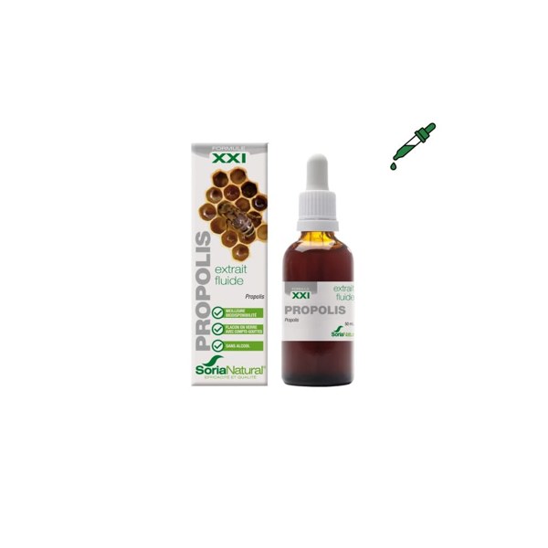 Soria Natural extrait de propolis XXI en gouttes — flacon de 50 ml