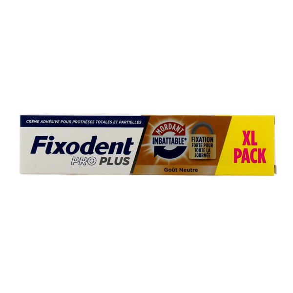 Fixodent Pro Plus crème adhésive Mordant Imbattable — 60 g