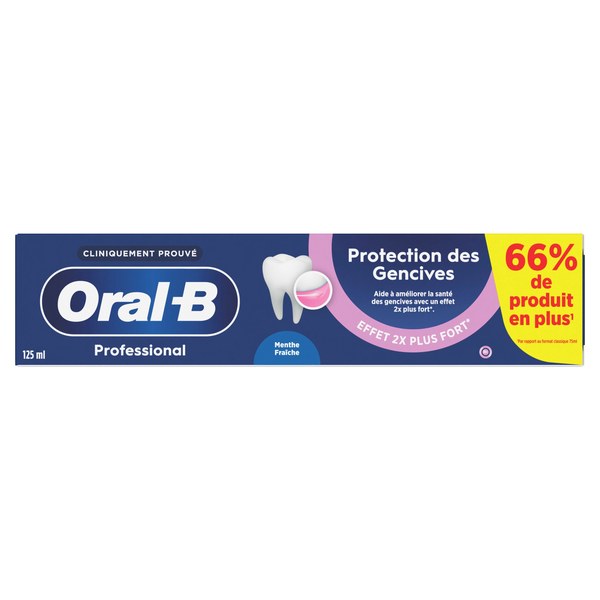 Oral-B Professional dentifrice protection gencives — 125 ml