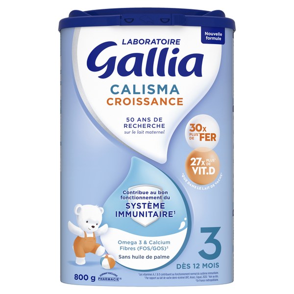 GALLIA CROISSANCE LAIT PDR 800G