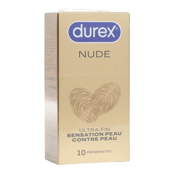 PRESERV DUREX NUDE ORIGINAL X10