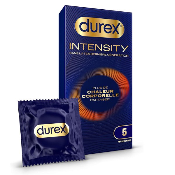 PRESERV DUREX INTENSITY S/LATEX 5