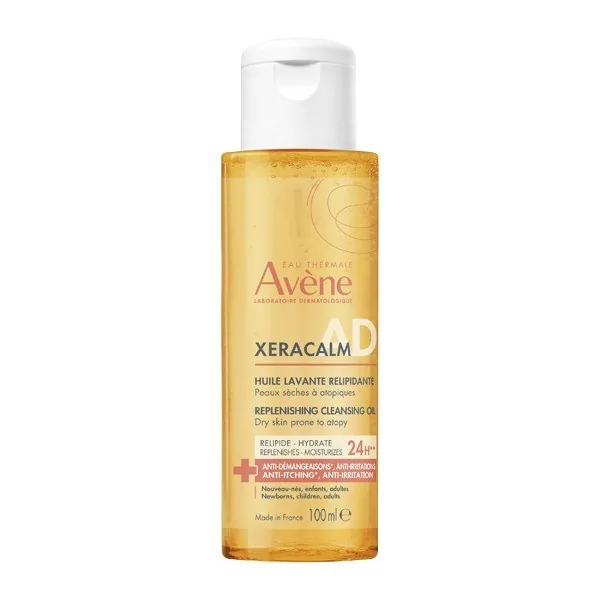 Avène XeraCalm A.D huile lavante relipidante — 100 ml