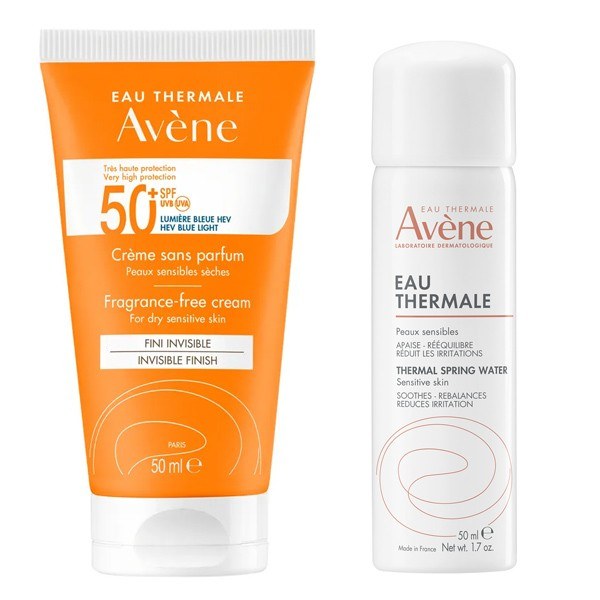 AVENE SOL SPF50+ CR S/PARF50ML+EAU