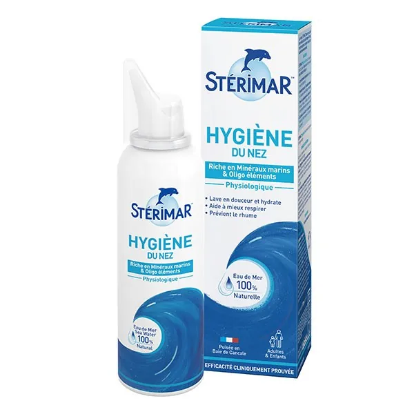 Stérimar solution d'hygiène nasale en spray — lot de 2 × 100 ml