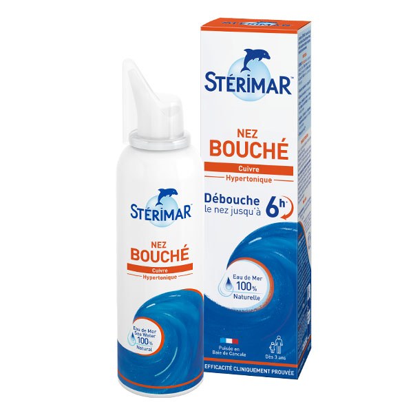 STERIMAR CU NEZ BOUCHE 100ML LOT2