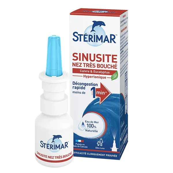 Stérimar Sinusite solution nasale — spray de 50 ml