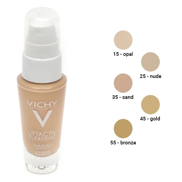 Vichy Liftactiv Flexiteint fond de teint anti-rides — teinte 15 Opal