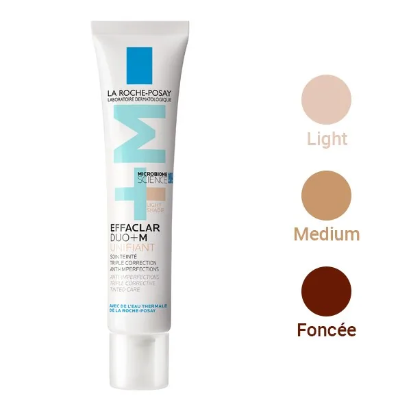 La Roche-Posay Effaclar Duo+M Unifiant soin teinté — teinte Medium, 40 ml