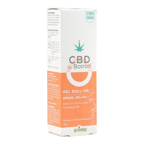 CBD BY BOIRON GEL ROLL ON 45G