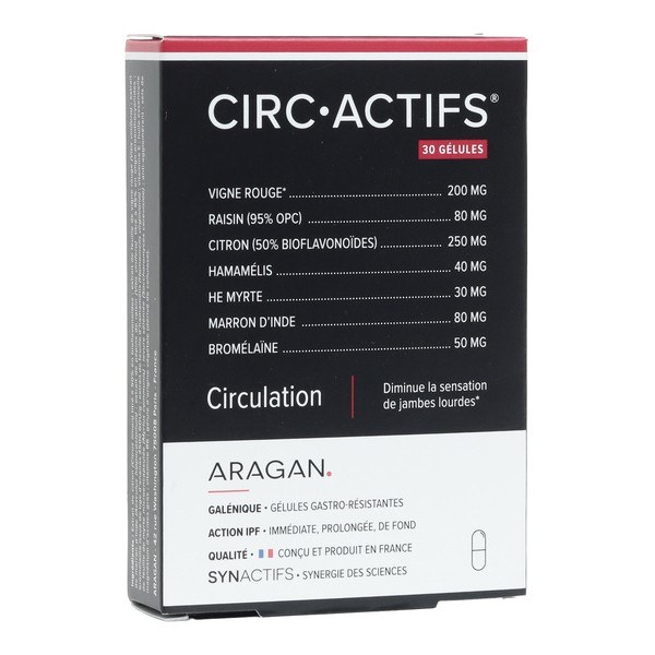 SYNACTIFS CIRCACTIFS GELUL 30