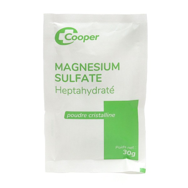 Magnesium sulfate sachet 30 g 20