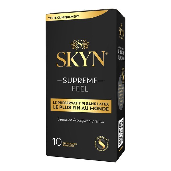 PRESERV SKYN SUPREME FEEL 10